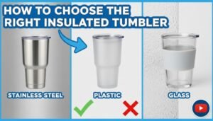 How to Choose the Right Insulated Tumbler Stainless Steel vs Plastic vs Glass