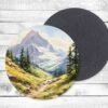 In The Valley, Absorbent Drink Coasters, Individual or set of 4, Non-Slip Base, Neoprene, Gift, Everyday Use 3