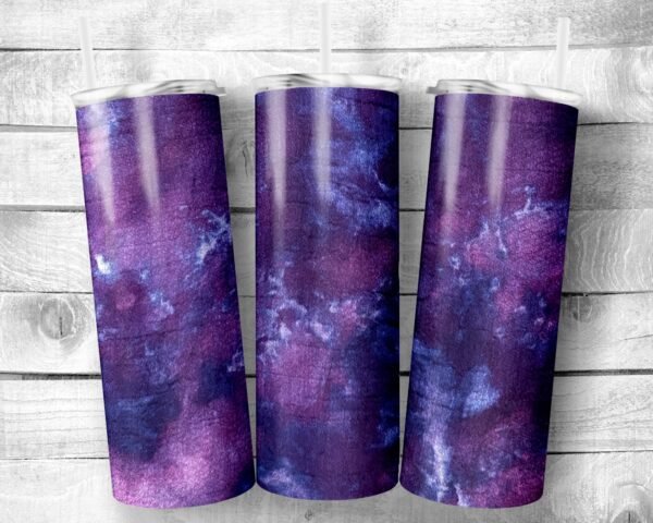 Purple Haze, 20oz Skinny Straight Tumbler, Stainless Steel, Travel Cup, Gift, Everyday Use