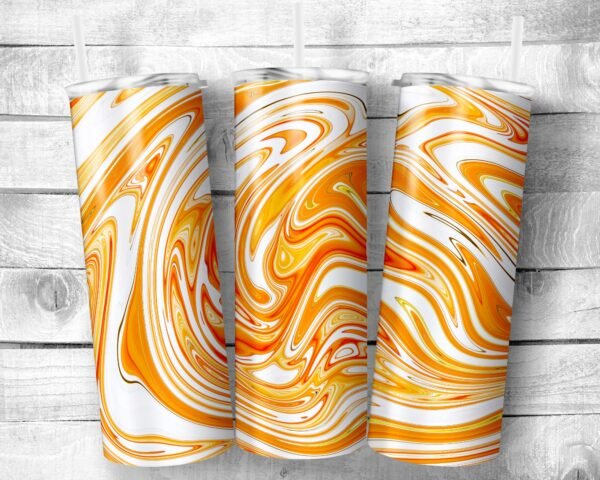 Swirls 1, 20oz Skinny Straight Tumbler, Stainless Steel, Travel Cup, Gift, Everyday Use