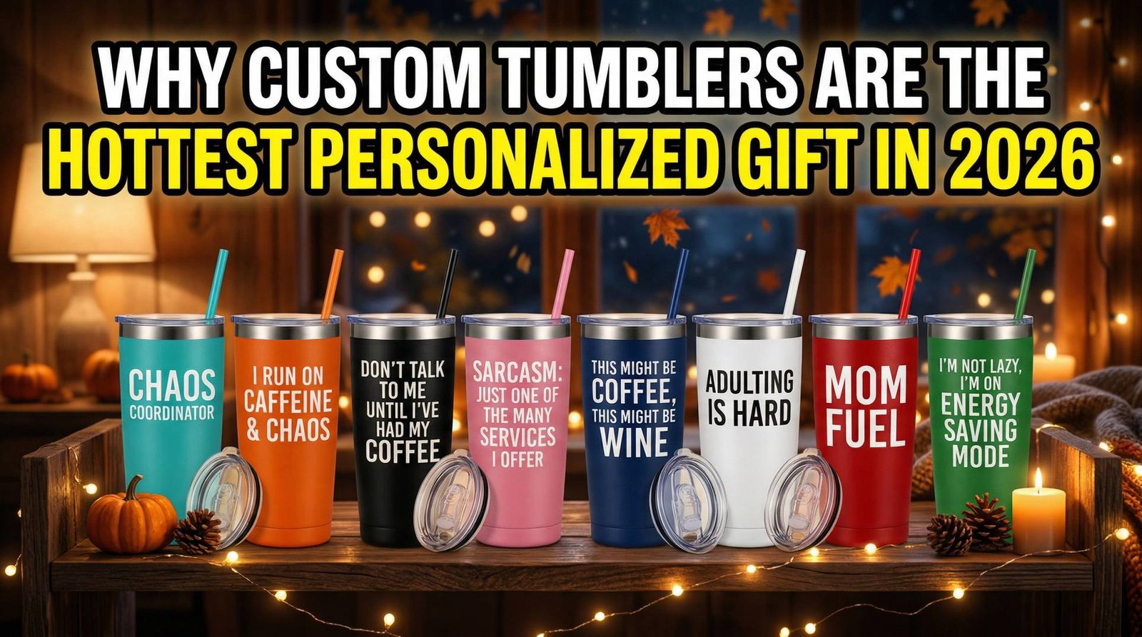 Why Custom Tumblers Are the Hottest Personalized Gift in 2026