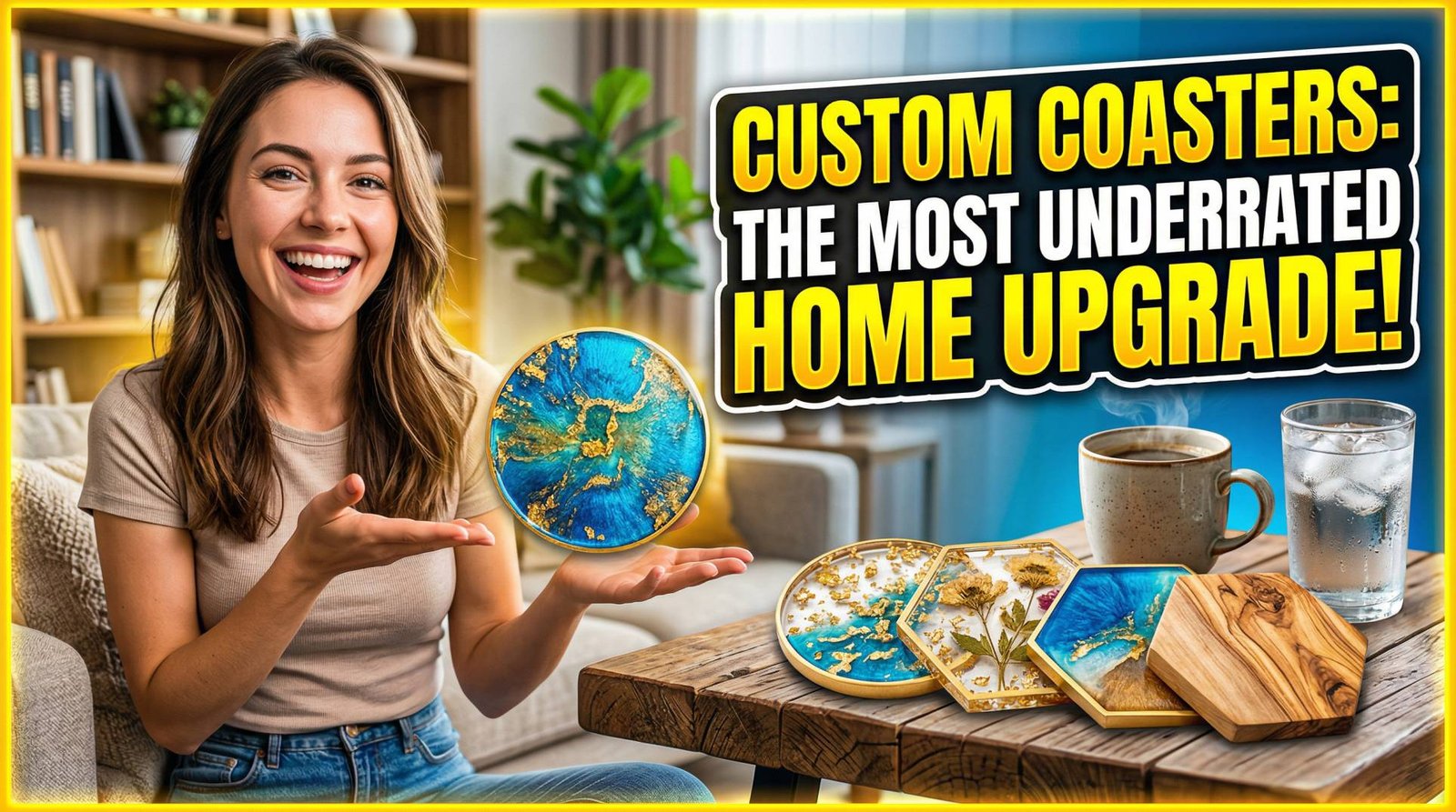 Custom Coasters: The Most Underrated Home Upgrade