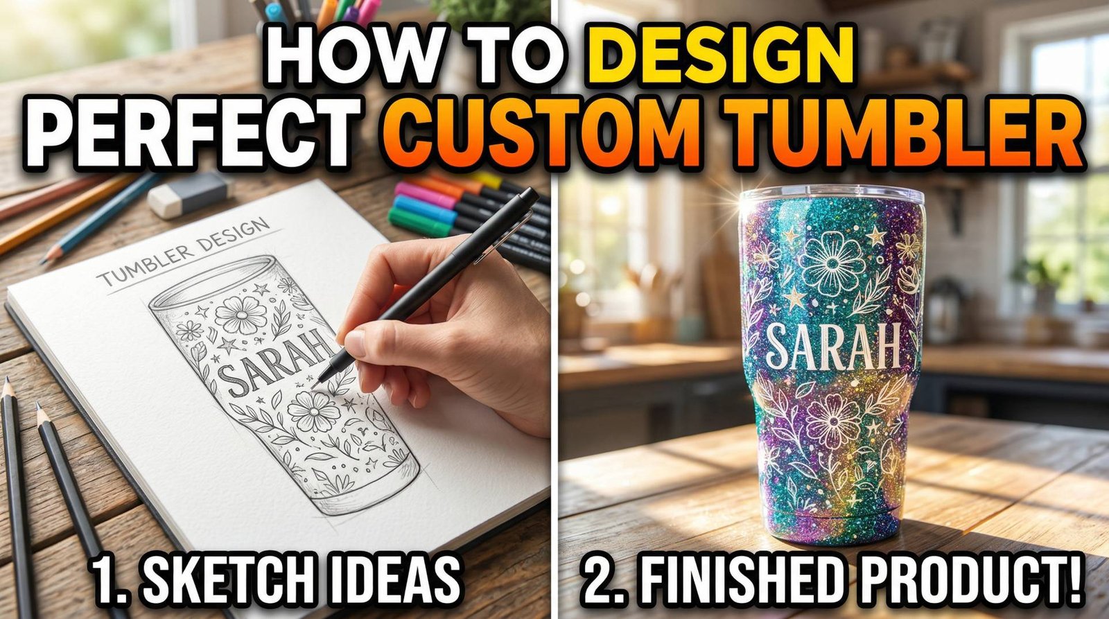 How to Design the Perfect Custom Tumbler (Beginner's Guide)