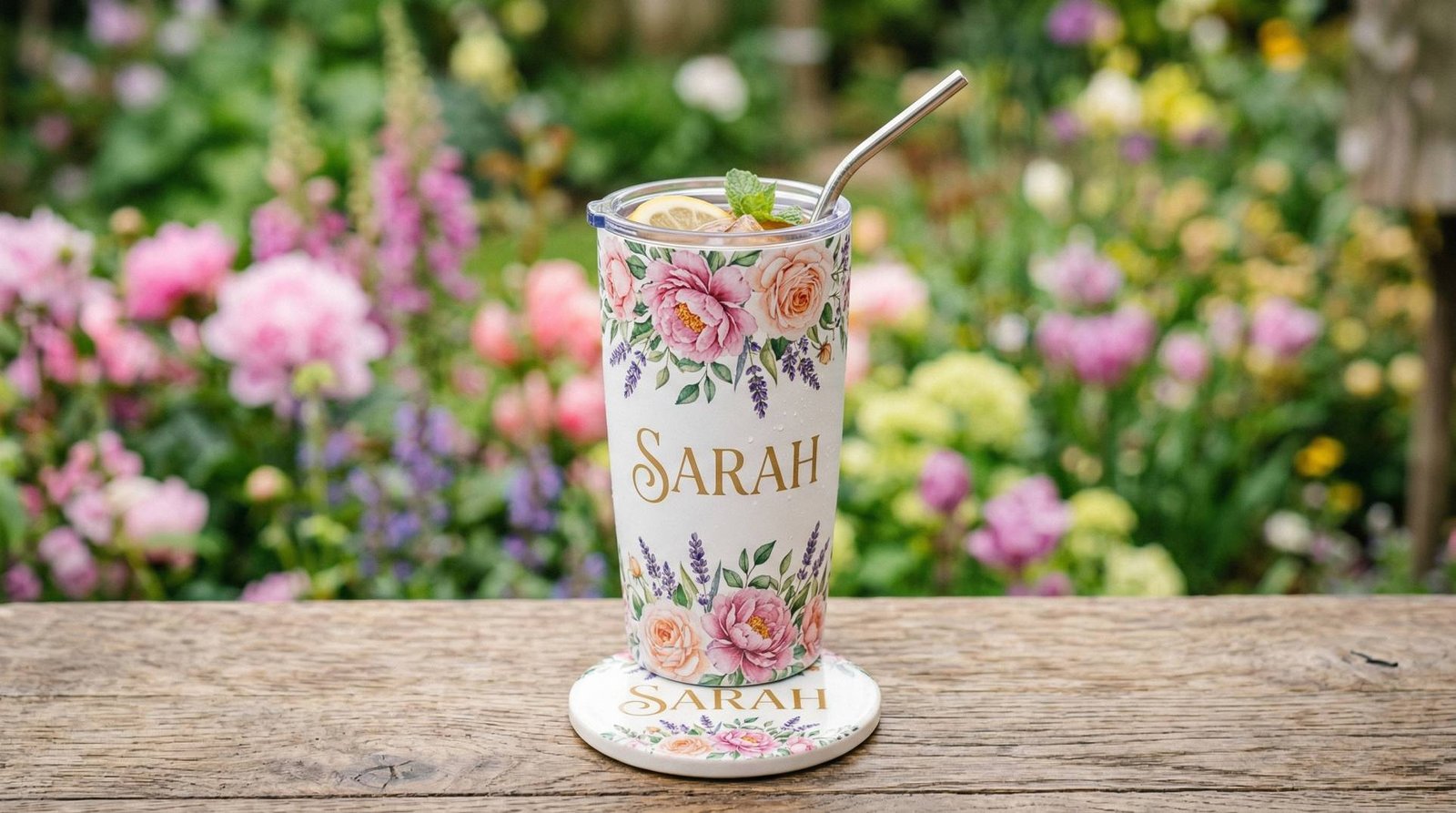 Matching Custom Tumblers and Coasters The Ultimate Gift Set Idea