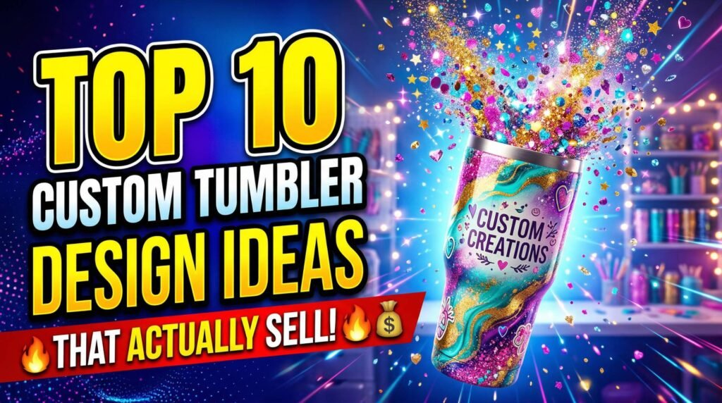 Top 10 Custom Tumbler Design Ideas That Actually Sell